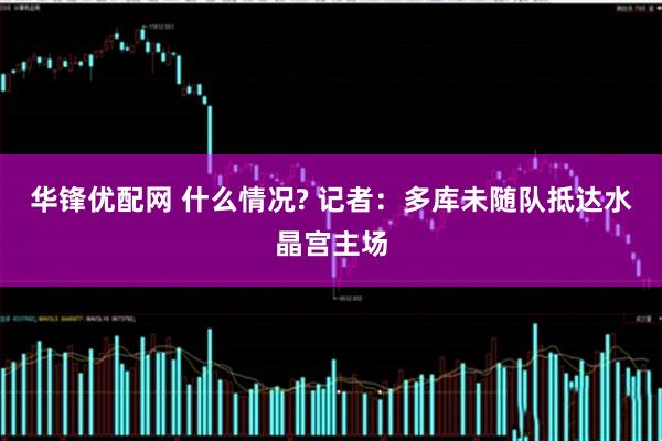 华锋优配网 什么情况? 记者：多库未随队抵达水晶宫主场